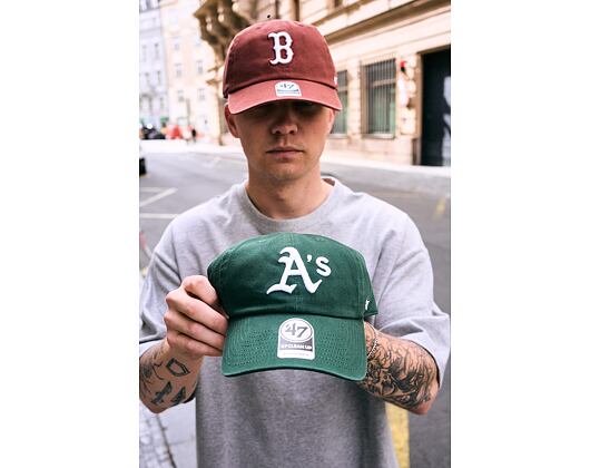 Cap '47 Brand - MLB Clean Up - Oakland Athletics - Green