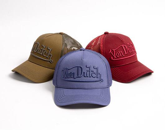 Cap Von Dutch - Baseball - 3D Embroidery - Light Blue