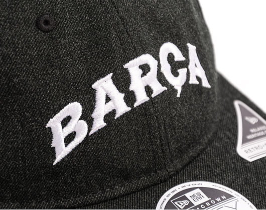 Cap New Era - Wool Retro Crown 9FIFTY - Barcelona FC - Black