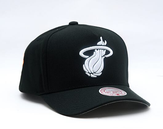 Cap Mitchell & Ness - NBA 404 Club Neon Pro Snapback - Miami Heat - Black