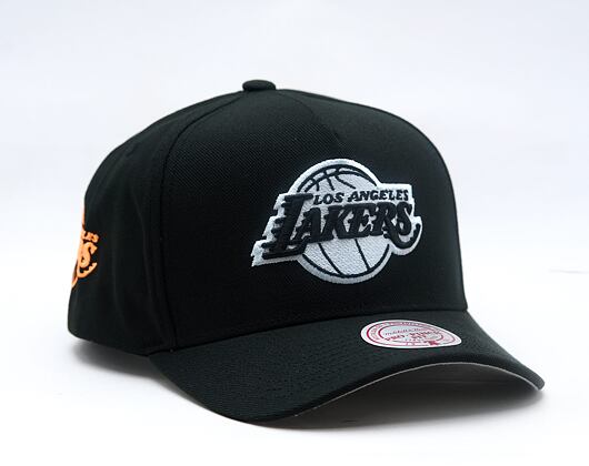 Cap Mitchell & Ness - NBA 404 Club Neon Pro Snapback - Los Angeles Lakers - Black
