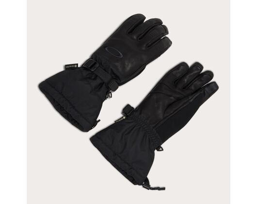 Gloves Oakley - Ellipse Goatskin Gauntlet Gloves - Blackout