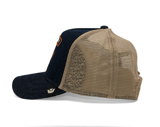 Cap Goorin - Represent Denim Rocker - Eagle - Blue Denim