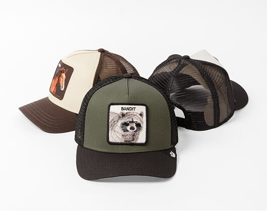 Cap Goorin - Bandit Trucker - Raccoon - Palm