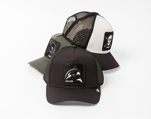 Cap Goorin - Danger Skull And Crossbones - Dust / Black