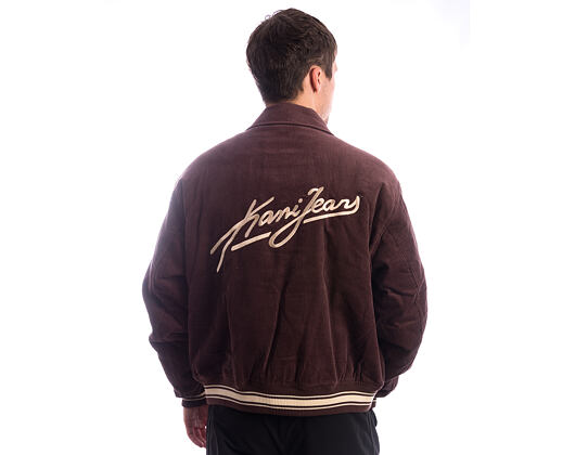 Jacket Karl Kani - Kani Jeans Corduroy Oversized College Jacket - Brown