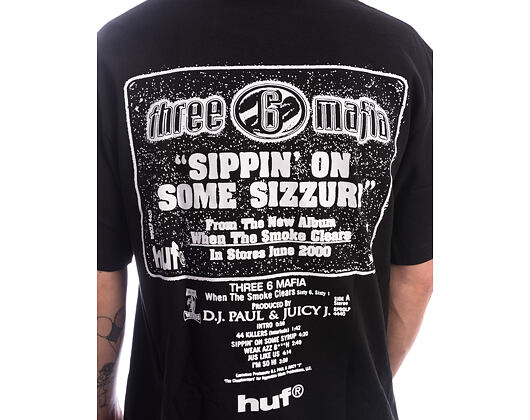 Tee Huf - Sizzurp Ss T-Shirts - Black