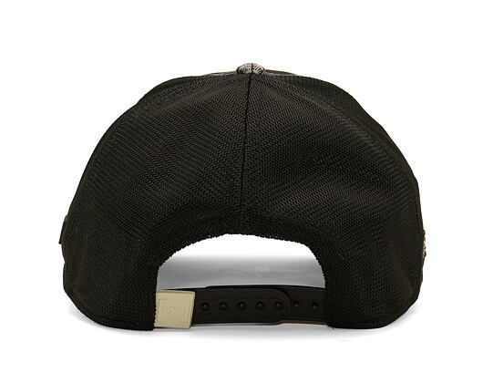 Cap Capslab - Looney Tunes Trucker - Bugs Bunny Script Checkered - Black / White