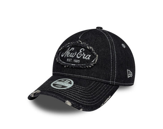 Womens Cap New Era - Branded Distress 9TWENTY A-Frame - Black