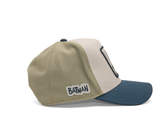 Cap Capslab - Batman Trucker - Dark Knight Sketch - Off White / Blue