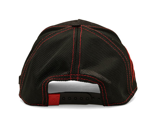 Cap Capslab - Thriller Pop Legend Trucker - Distressed Black Denim