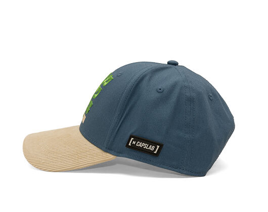 Cap Capslab - Boruto A-Frame - Kawaki - Blue / Beige Corduroy