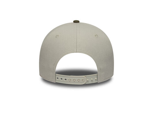 Cap New Era - MLB Suede Visor 9FORTY A-Frame - LA Dodgers - Stone / New Olive