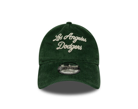 Cap New Era - MLB Cord Script 9TWENTY A-Frame - LA Dodgers - Cilantro Green