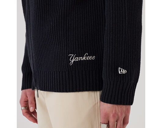 Sweater New Era - MLB Zip Knitwear - NY Yankees - Navy
