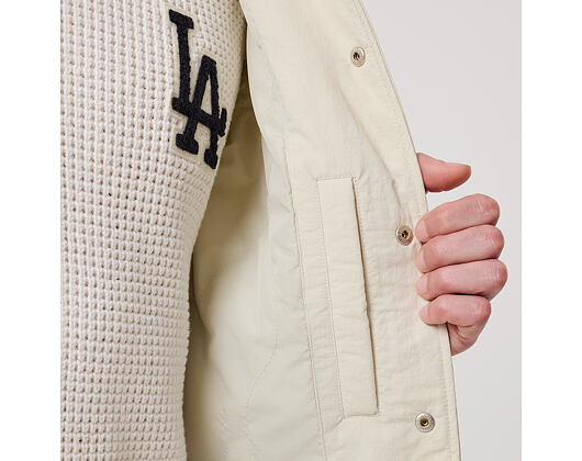 Jacket New Era - MLB Coaches Jacket - LA Dodgers - Stone