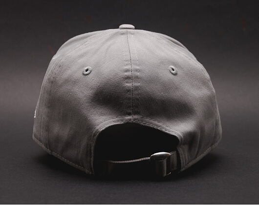 New Era 9FORTY MLB League Basic New York Yankees Strapback Grey / White Cap