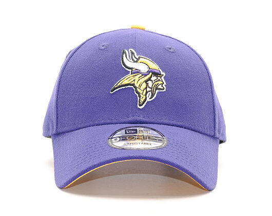 New Era 9FORTY The League Minnesota Vikings Strapback Team Color Cap
