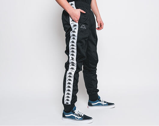 Kappa 222 Banda Rastoria Slim 303KUC0 965 Black/White Sweatpants