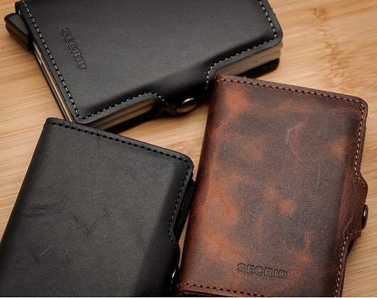 Secrid Twinvallet Vintage Black Wallet