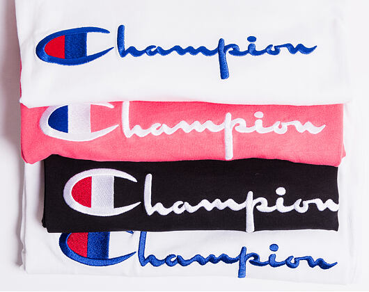 Champion Crewneck T-Shirt White 110992 WW001 Womens T-Shirt