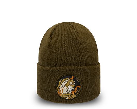 New Era Element Cuff Knit New Olive Winter Beanie