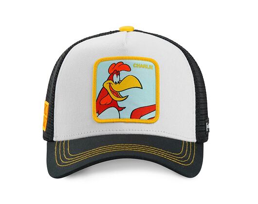 Capslab Charlie Trucker White / Black - CHA Cap