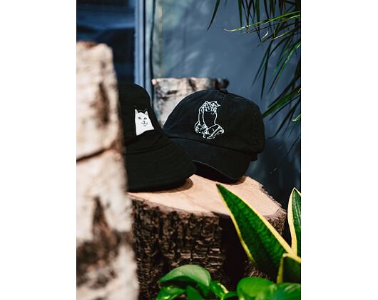 RIP N DIP Praying Hands Dad Hat RND4753 Black Cap