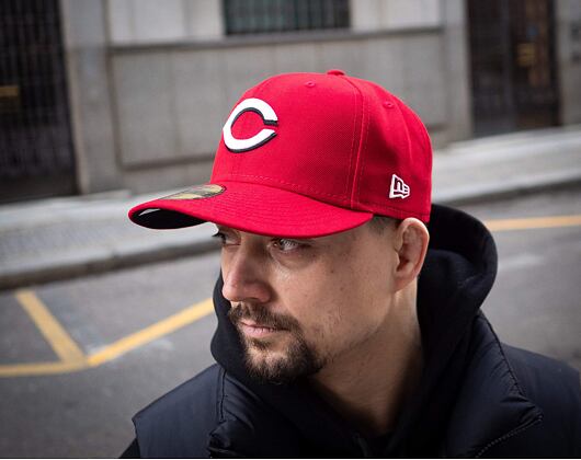 New Era 59FIFTY MLB Authentic Performance Cincinnati Reds Fitted Team Color Cap