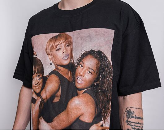 Urban Classics Mister Tee TLC Crew Oversized Black MT1835 T-Shirt