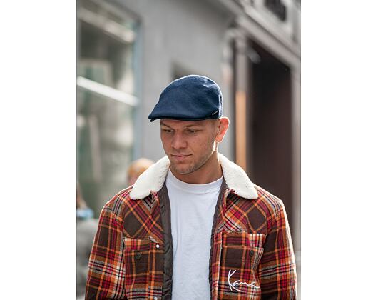 Kangol Bamboo 507 6736BC-DB404 Dk Blue Flat Cap