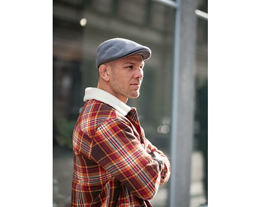 Kangol Bamboo 507 6736BC-CH011 Charcoal Flat Cap