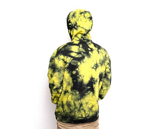 Karl Kani 6028812 KK Retro Tie Dye OS Hoodie Yellow/Black KM214-064-1 Hoody