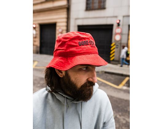 New Era Goretex Tapered Scarlet Bucket Hat