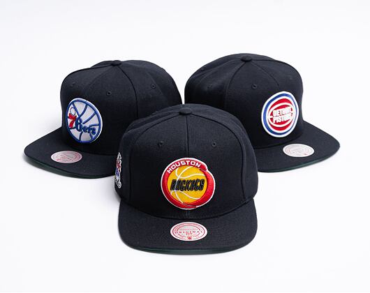 Mitchell & Ness Top Spot Snapback HWC Houston Rockets Black Cap