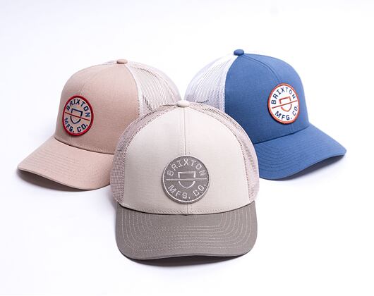 Brixton Crest X Mp Mesh Cap Twig/Vanilla