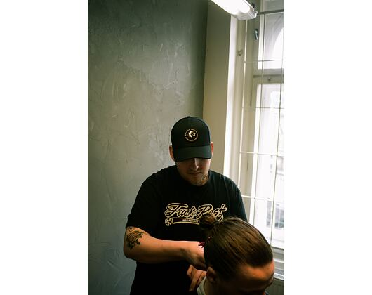 Brixton Rival Stamp X Mp Mesh Cap Black