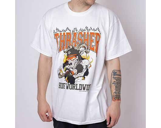 HUF × Thrasher Rincon T-Shirt White Tee