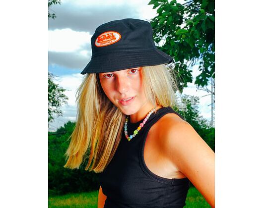 Von Dutch Phoenix Bucket Cotton Twill Black Hat