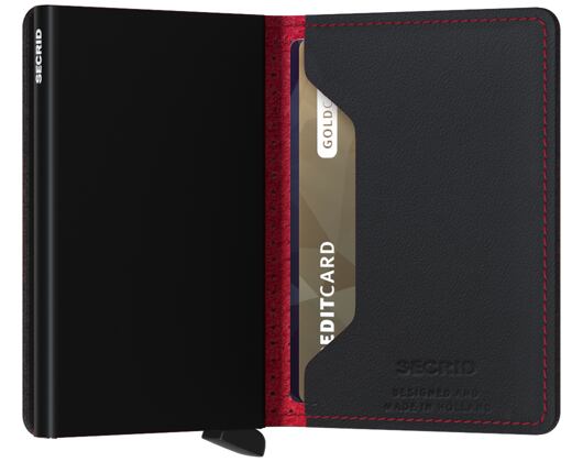 Secrid Perforated Black-Red Wallet