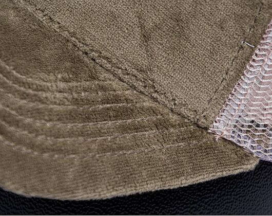 Von Dutch Kent Trucker Velvet Khaki/Sand Cap
