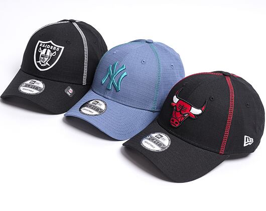 New Era 9FORTY NBA Ripstop 9forty Chicago Bulls Black Cap