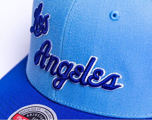 Mitchell & Ness Team 2 Tone 2.0 Stretch Snapback Hwc Los Angeles Lakers Blue Cap
