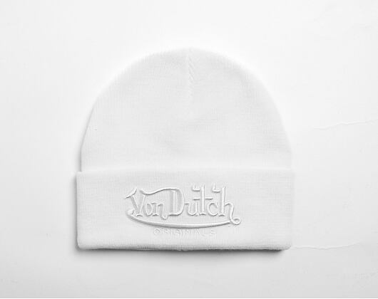 Von Dutch Flint Beanie Acryl Cream