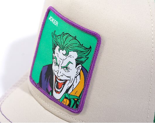 Kšiltovka Capslab - Trucker Batman - Joker v.3 White Trucker White / Purple