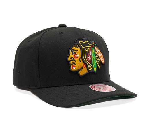 Kšiltovka Mitchell & Ness - Team Ground 2.0 Pro Snapback - Chicago Blackhawks - Black