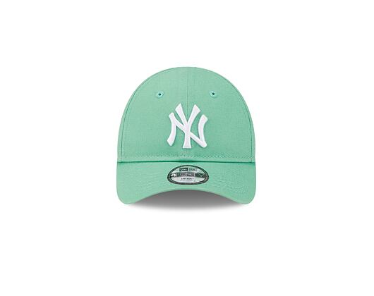 Dětská Kšiltovka New Era 9FORTY Kids MLB League Essential New York Yankees Tropical Green / White