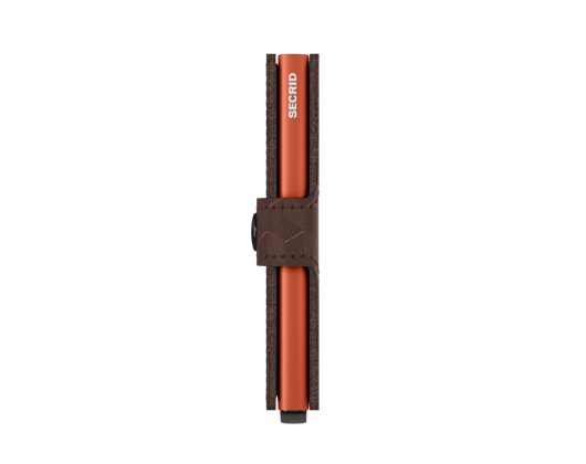 Secrid Optical Brown-Orange Wallet