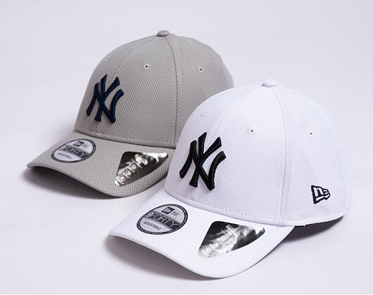 Kšiltovka New Era - MLB Essential 9FORTY - NY Yankees - Gray / Navy