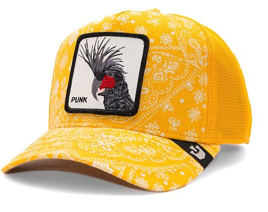 Kšiltovka Goorin - Spray Paint Arch Trucker - Yellow